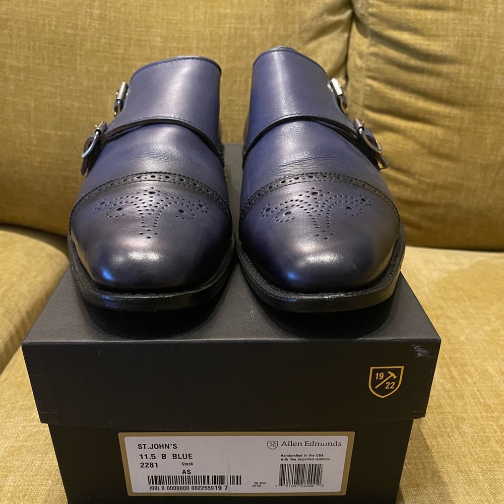 Allen Edmonds St. John’s Monk Strap